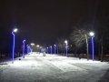 В Горловке полностью восстановили новую подсветку по бульвару Димитрова