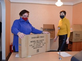 В УТСЗН Горловки началась выдача средств реабилитации (фото)