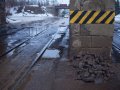 Самая "знаменитая" яма Горловки под Кочегаровскими мостами превращается в провал