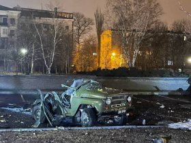 У здания правительства ДНР в Донецке раздался мощный взрыв