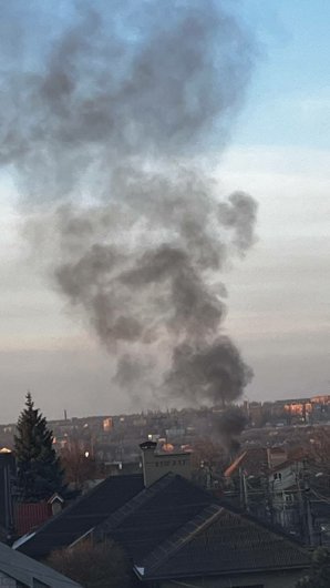 Сразу три центральных района Донецка были обстреляны из РСЗО "Град", горит рынок "Маяк" (фото)