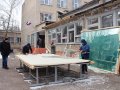 В Горловке идут работы по ликвидации последствий обстрела двух школ города (фото)