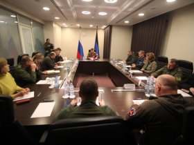 Пушилин провел заседание Госкомитета обороны, посвященное интеграции Донецкой области в ДНР