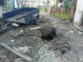 В результате обстрела Горловки разрушены десятки домов, ранен мирный житель