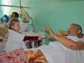 Мэр Горловки Иван Приходько и делегация из Кузбасса посетили раненых военнослужащих НМ ДНР (фото)