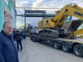 Из России поступила первая партия строительной техники для восстановления дорог и мостов в ДНР