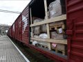 В ДНР прибыл поезд из 68 вагонов с гуманитарным грузом весом 2580 тонн 
