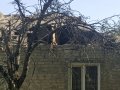 В результате обстрела Горловки повреждено здание детского сада, частные дома  и газопровод