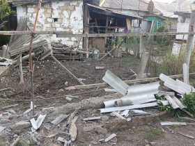 В результате хаотичного обстрела Горловки зафиксированы повреждения домов во всех районах города (фото)