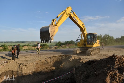 Строительство нового водовода к каналу Северский Донец — Донбасс завершится к концу лета — Минстрой ДНР