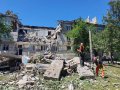 В результате обстрела ВСУ города Стаханов из РСЗО "Ураган" погибло 22 человека, 15 зданий  разрушено