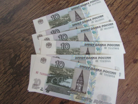 В России планируют возобновить печать банкнот номиналом пять и десять рублей