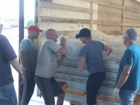 В Горловку доставили гуманитарную помощь из Кузбасса