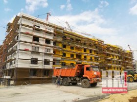 В Мариуполе завершили строительство первого 5-этажного дома в новом жилом комплексе