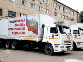 В ДНР из России доставлено 100 тонн медицинских препаратов и детского питания