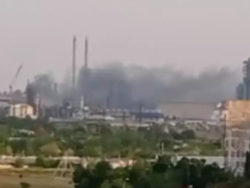 В Горловке в результате обстрела возникли пожары на заводах «Стирол» и «Трансаммиак»