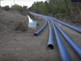 В Докучаевске и Еленовке строят 9 дополнительных скважин для снабжения водой в отопительный сезон (видео)