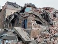 В Светлодарске прямым попаданием ракеты полностью уничтожен Дворец культуры (фото)