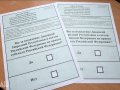ЦИК ДНР представил образец бюллетеней для голосования на референдуме (ФОТО)