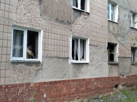 В результате обстрела Калининского района Горловки ранен мирный житель