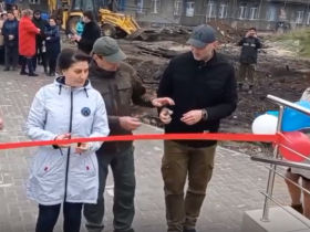 Российские города восстанавливают социальную инфраструктуру Донбасса