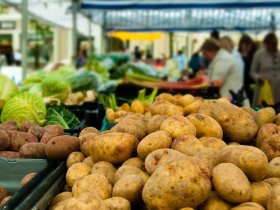В Горловке подешевел картофель, цены на основные продукты питания остаются стабильными