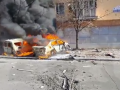 Центр Донецка вторые сутки под массированным обстрелом: горят дома, погибли четыре мирных жителя, трое ранены
