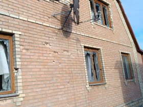 В результате обстрела Горловки повреждены жилые дома в двух районах города