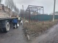 В Горловке устанавливают новые остановочные павильоны (фото)