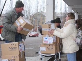 В Горловку доставлен большой гуманитарный груз с медикаментами (фото)
