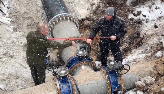 Запущен новый водовод протяженностью 35 км, он будет снабжать водой Донецк