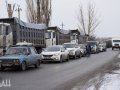 Очередь из автомобилей в Успенке на админгранице ДНР и Ростовской области растянулась на 1,5 километра (фото)