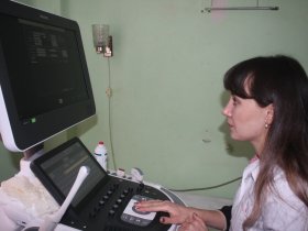 Кардиологическое отделение горбольницы № 1 Горловки получило новый аппарат УЗИ от Патриарха Кирилла (фото)