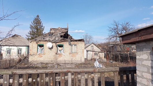В результате обстрела Калининского района Горловки погибло два человека, еще один мирный житель ранен