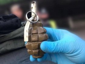 Полицейские изъяли гранаты у жителя Горловки