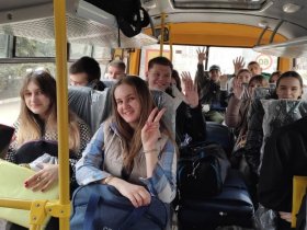 Школьники Горловки отправились в Грозный в рамках программы 