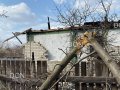В результате обстрела поселка Кочегарка в Горловке повреждены жилые дома (фото)