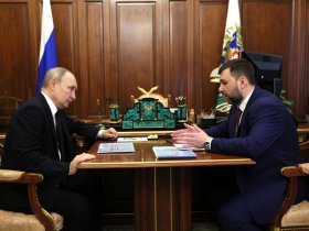 Пушилин попросил Путина поддержать расширение основной трассы между ДНР и Ростовской областью
