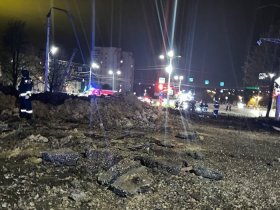 На Белгород упала бомба с самолета, в центре города образовалась воронка с 20-метровым радиусом (фото, видео)