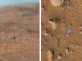 Космический беспилотный вертолет NASA сделал уникальные снимки с пейзажем Марса