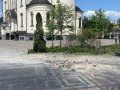 В Горловке под обстрел попал Богоявленский кафедральный собор, поврежден купол, ранен мирный житель (фото)