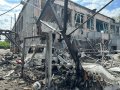 После авиаудара в Авдеевке загорелся коксохимический завод (фото)