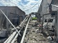 После авиаудара в Авдеевке загорелся коксохимический завод (фото)