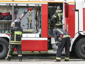 На пожаре в частном жилом доме в Горловке пострадал мужчина