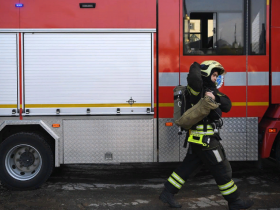 На пожаре в жилом доме в  Горловке обнаружили тело человека