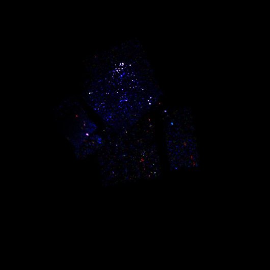 Телескопы NASA сняли скопление молодых звёзд, которые напоминают новогоднюю елку (фото)