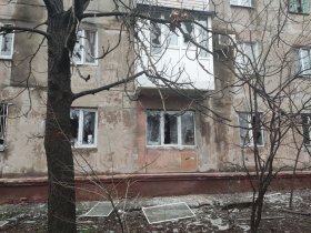 ВСУ обстреляли центр Горловки (фото)