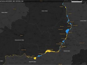 Почти незаметны на карте: подведены территориальные итоги боевых действий на Украине в 2023 году (карта)