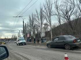 В районе оптового рынка в Горловке произошло ДТП