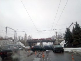 На проспекте Ленина в Горловке произошло ДТП